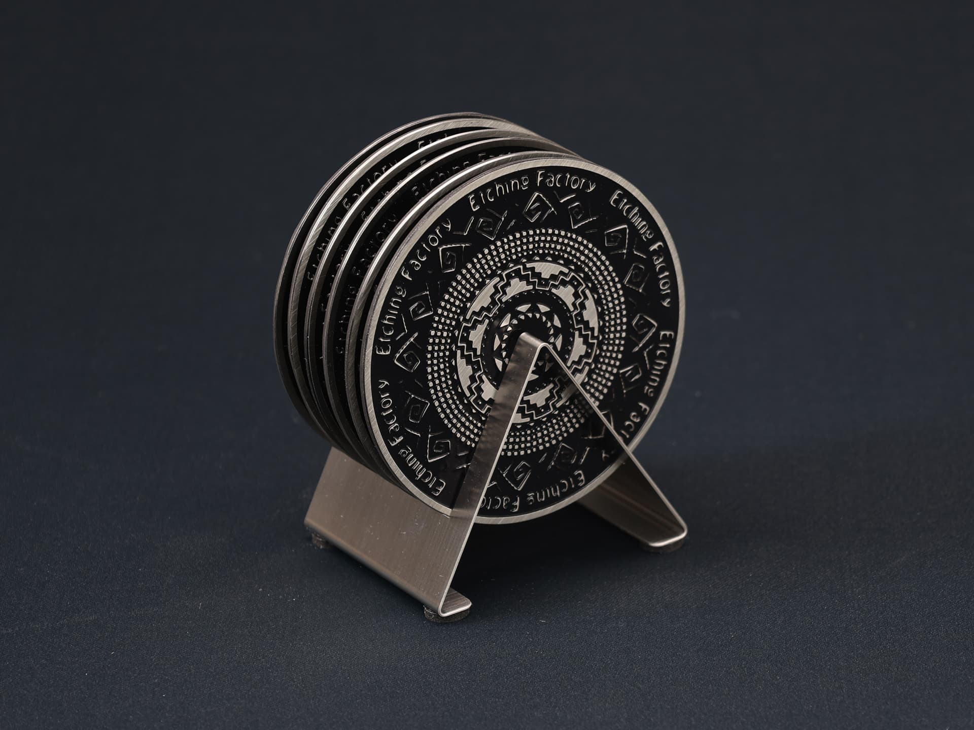 エッチング ステンレス コースター