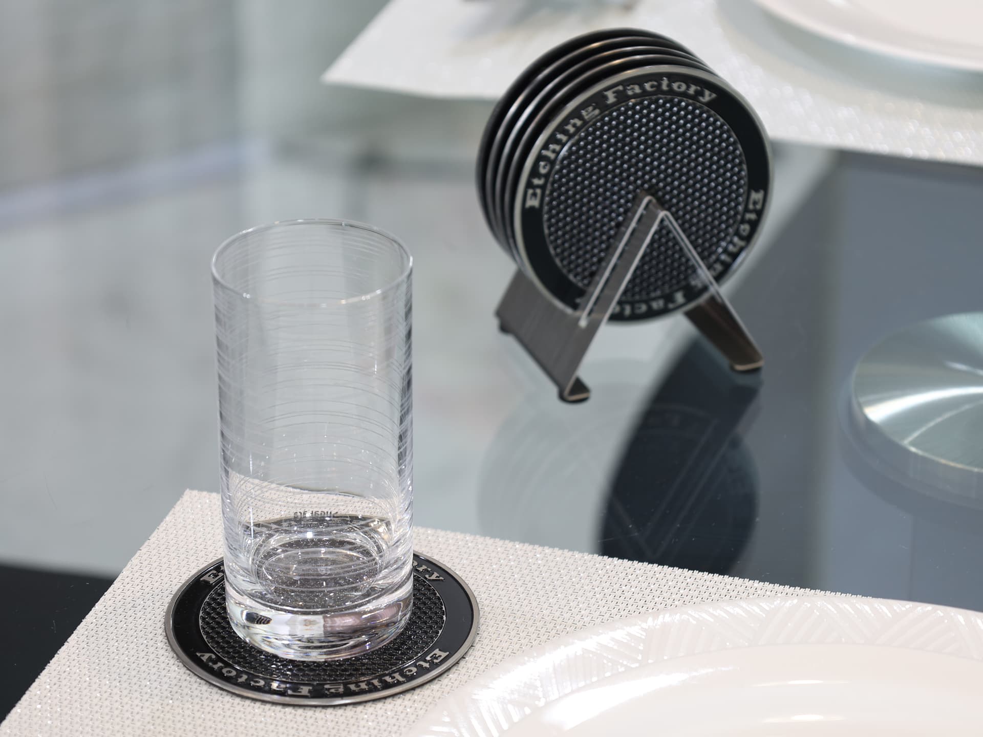 エッチング ステンレス コースター