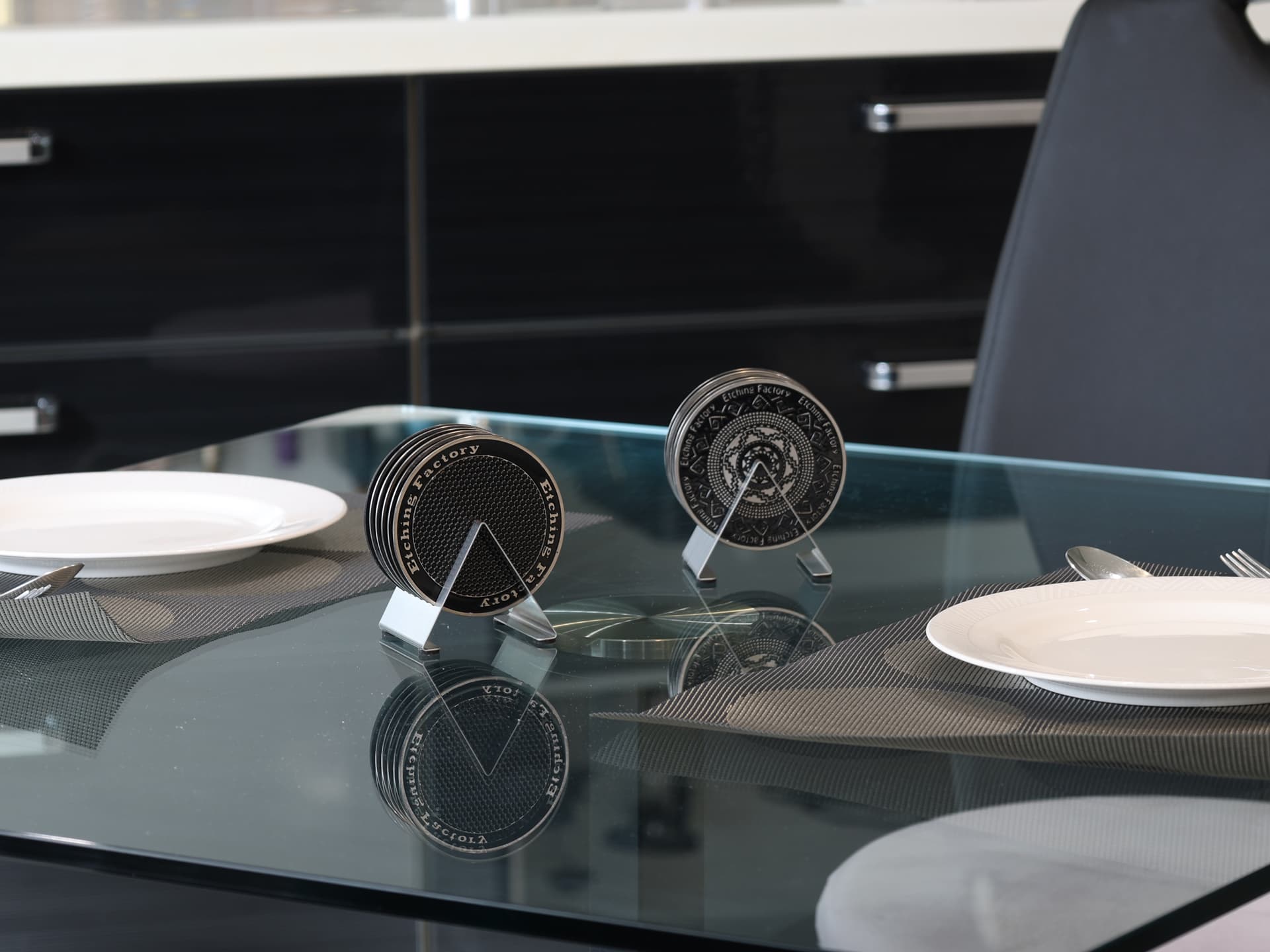 エッチング ステンレス コースター