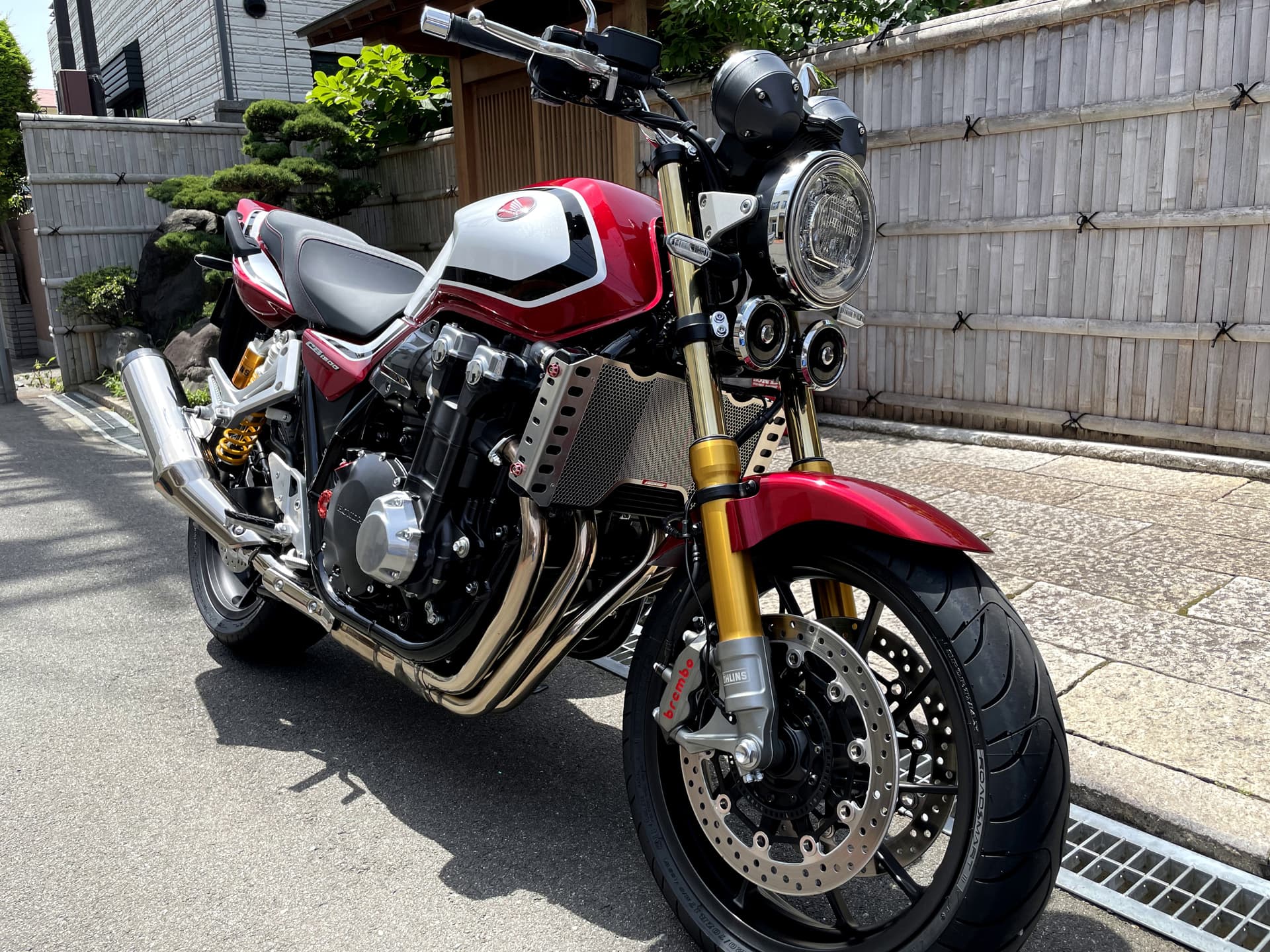 CB1300SF(03~)用ラジエターコアガード CB1300SF(03~)用ラジエターコアガード