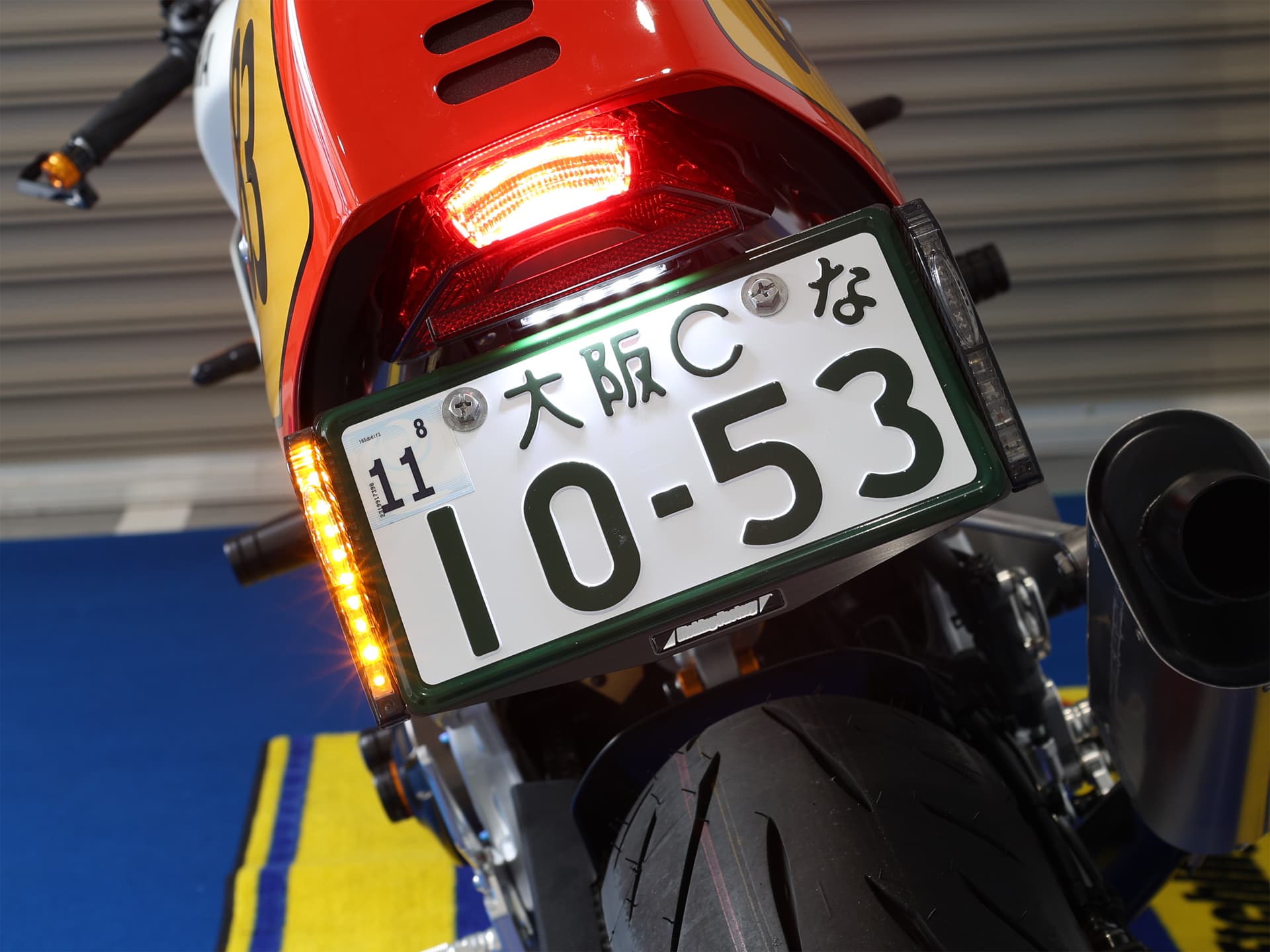 XSR900/GP用 LEDフェンダーレスKIT